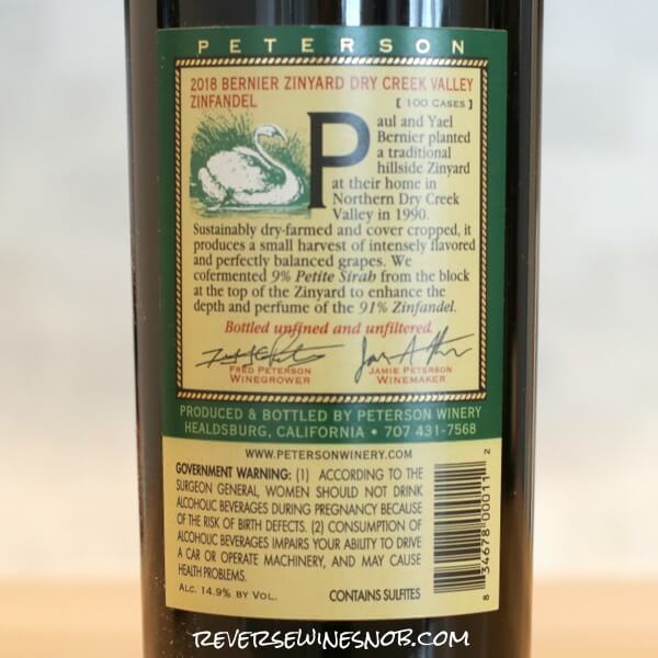 Insider Deal! 45 Off Peterson Winery Dry Creek Valley Zinfandels