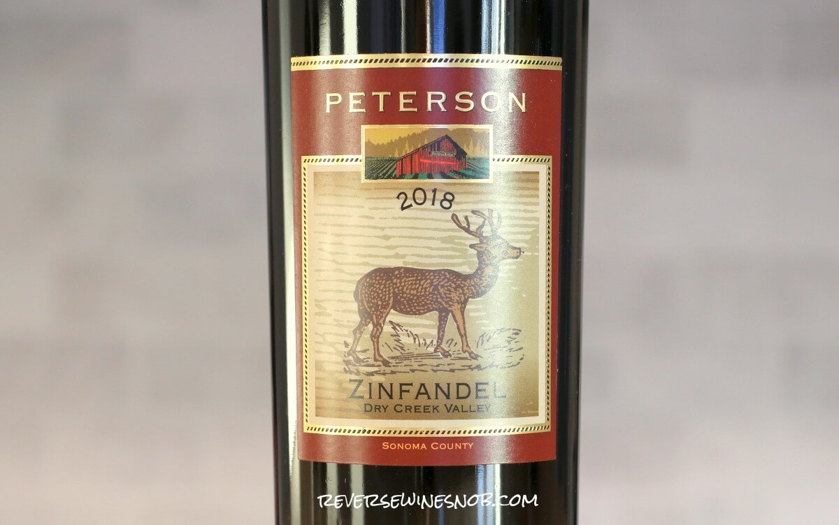 2018 Peterson Winery Dry Creek Valley Zinfandel