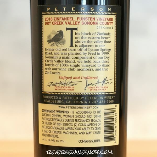 Insider Deal! 45 Off Peterson Winery Dry Creek Valley Zinfandels