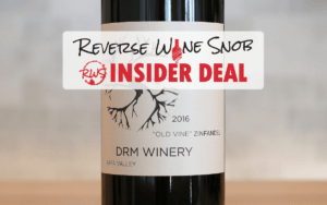 INSIDER DEAL! DRM Winery Napa Valley Old Vine Zinfandel 63% Off
