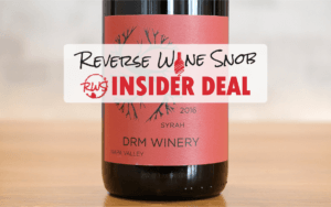 INSIDER DEAL! DRM Winery Napa Valley Syrah 66% OFF