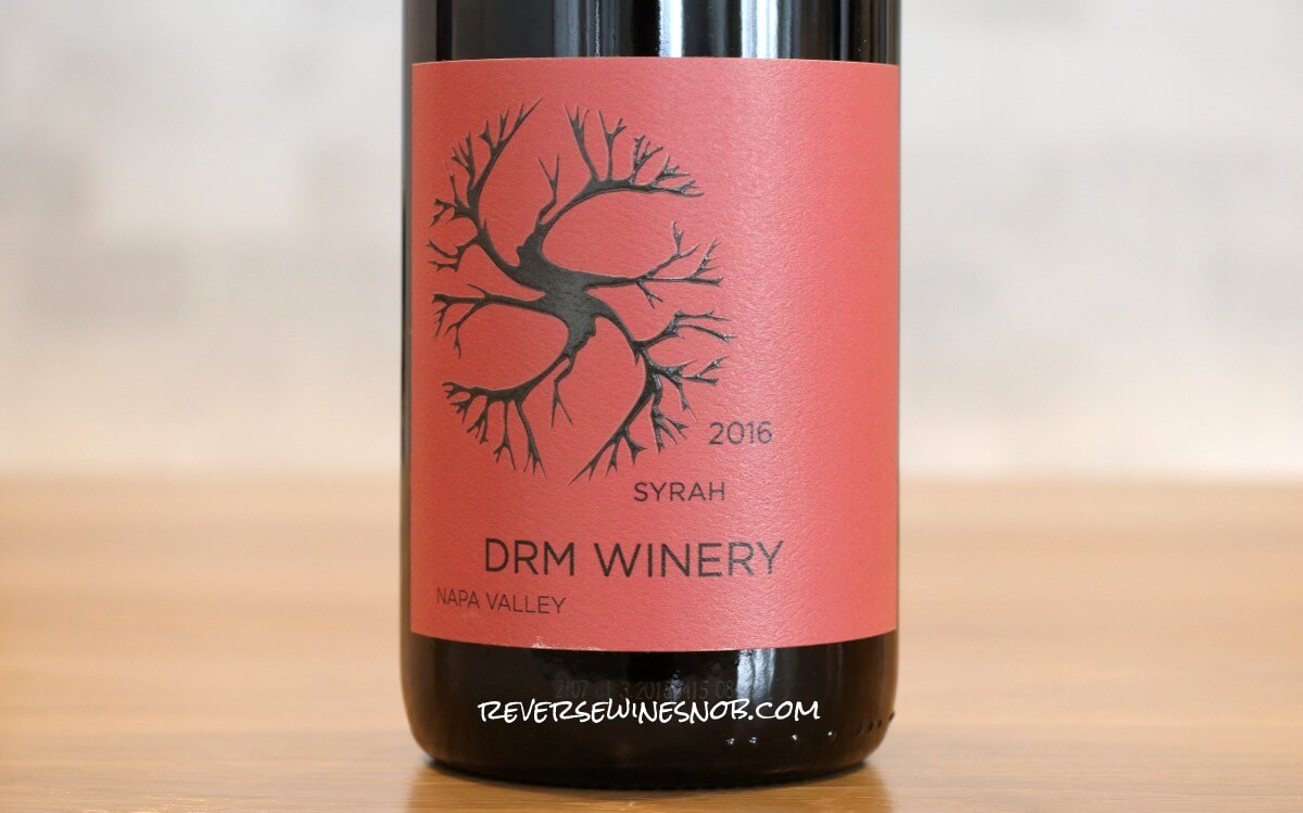 2016 DRM Winery Napa Valley Syrah