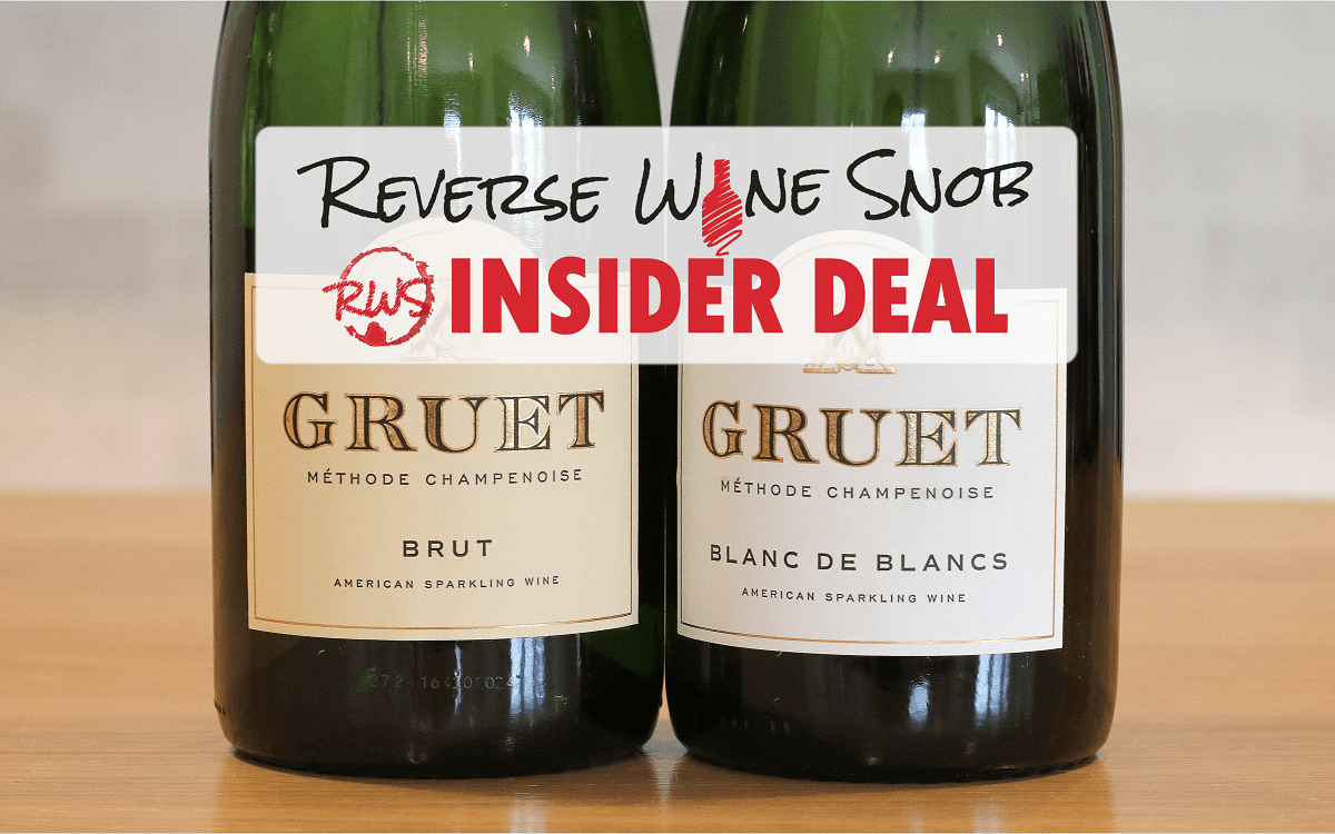 INSIDER DEAL! Bulk Buy Bubbles From Gruet Winery