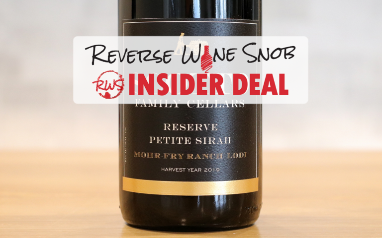 INSIDER DEAL! Scotto Family Cellars Reserve Petite Sirah Mohr-Fry Ranch