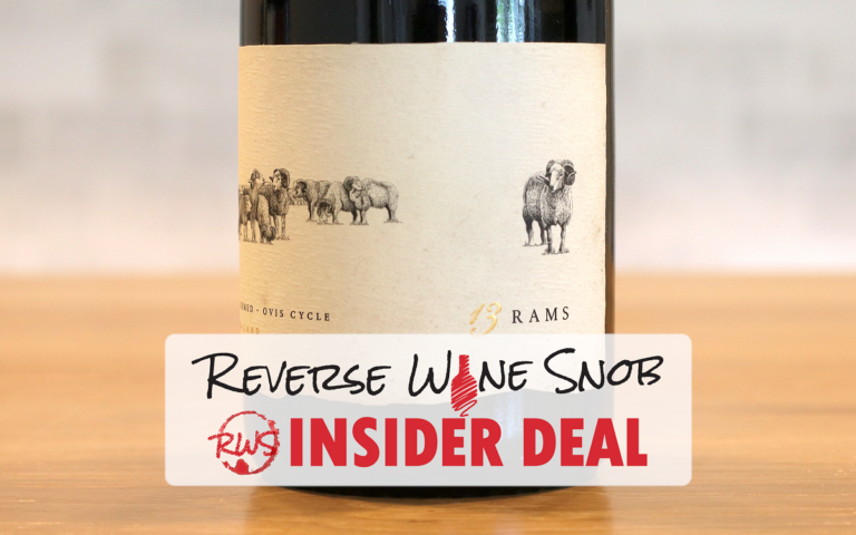 INSIDER DEAL! SAVE 67% on the 94-Point 13 Rams Petite Sirah