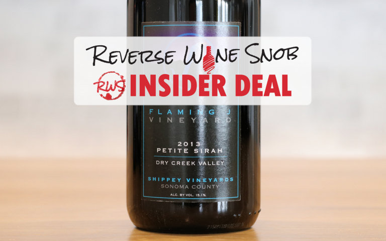INSIDER DEAL! Shippey Vineyards Flaming J Petite Sirah