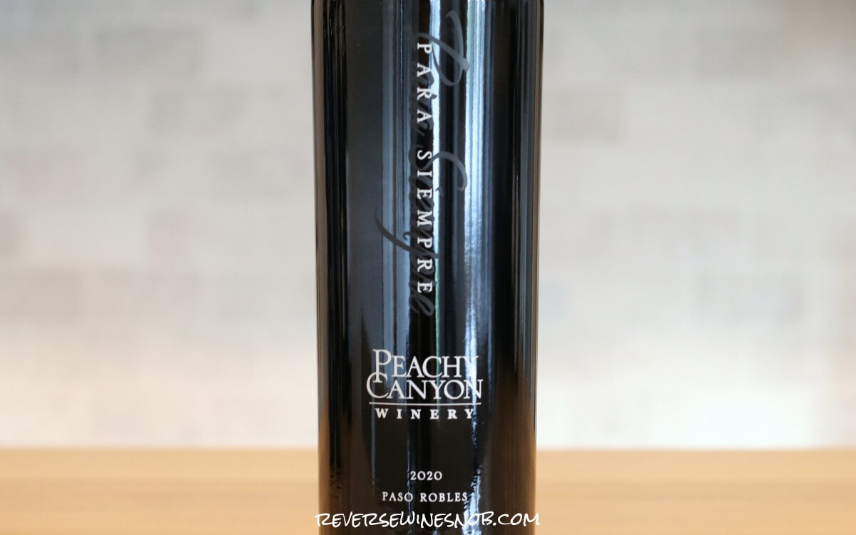 2020 Peachy Canyon Para Siempre