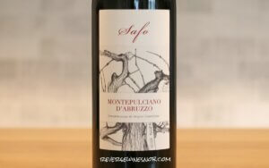 Safo Montepulciano d'Abruzzo From Aldi - Simple But Pleasing
