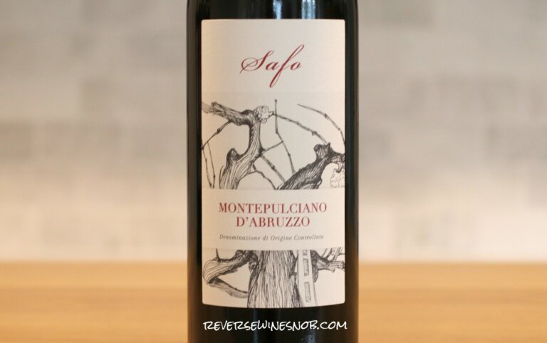 Safo Montepulciano d'Abruzzo From Aldi - Simple But Pleasing