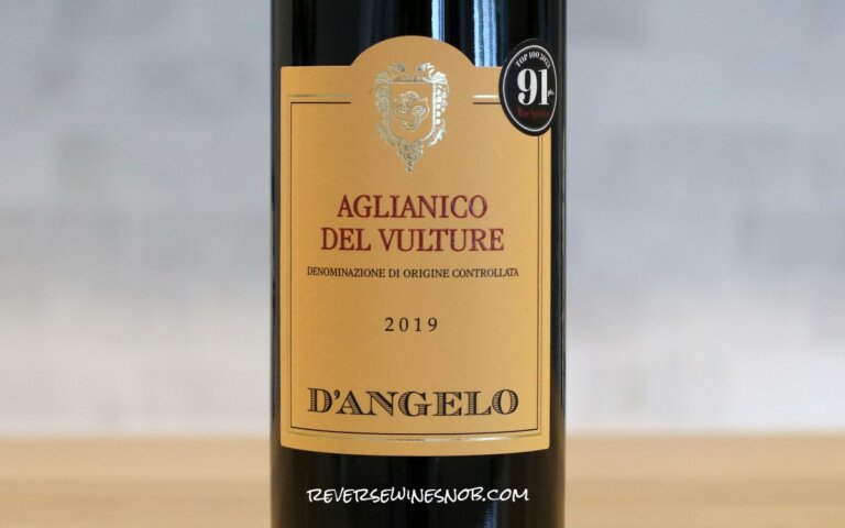 D&#039;Angelo Aglianico Del Vulture - Tannic, Chewy And Delicious