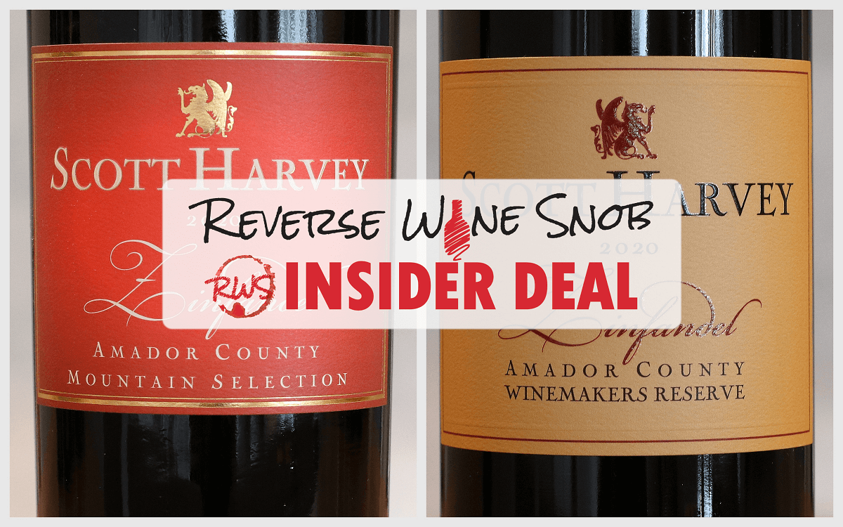 INSIDER DEAL! Scott Harvey Zinfandel Perfection - Autobuy!
