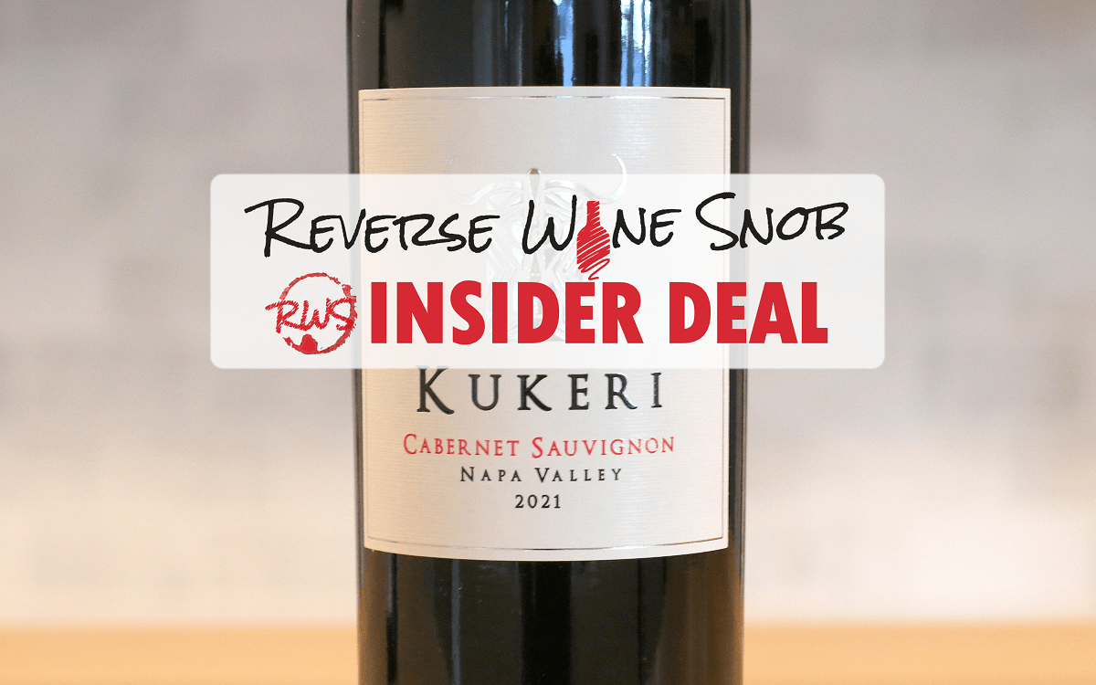 INSIDER DEAL! 94+ Point Kukeri Napa Valley Cabernet Sauvignon