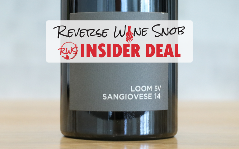 INSIDER DEAL! Loom SV Sangiovese - A Revelation