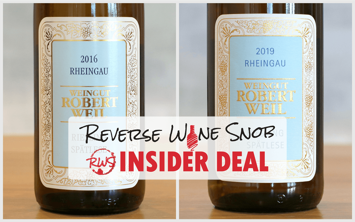 INSIDER DEAL! Weingut Robert Weil Riesling Spätlese - Spectacular!