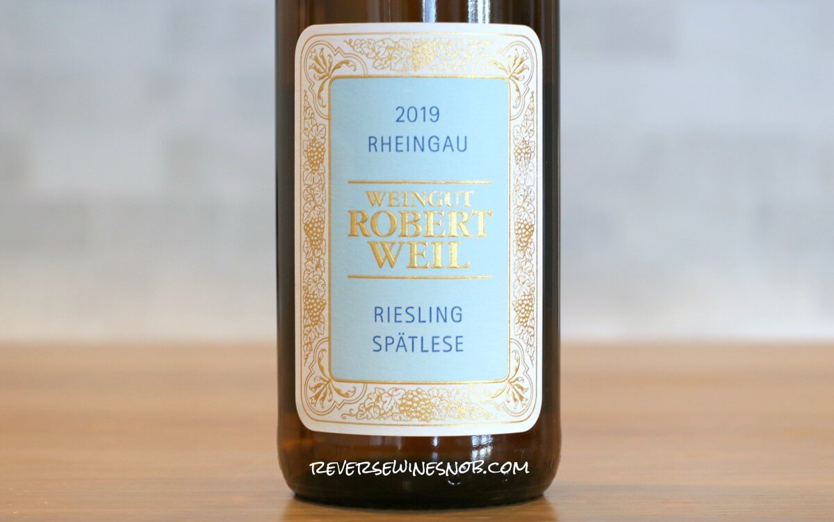 2019 Weingut Robert Weil Riesling Spätlese