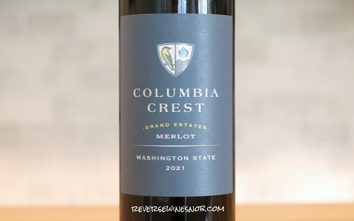 Columbia Crest Grand Estates Merlot - Extremely Tasty
