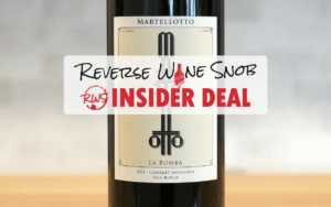 INSIDER DEAL! Martellotto La Bomba Paso Robles Cabernet Sauvignon