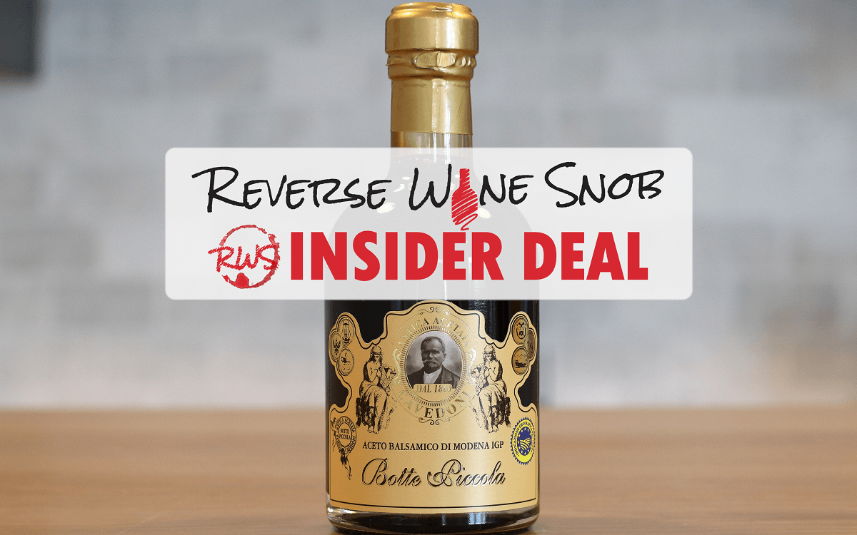 INSIDER DEAL! Cavedoni Botte Piccola 7-Year Aged Aceto Balsamico di Modena