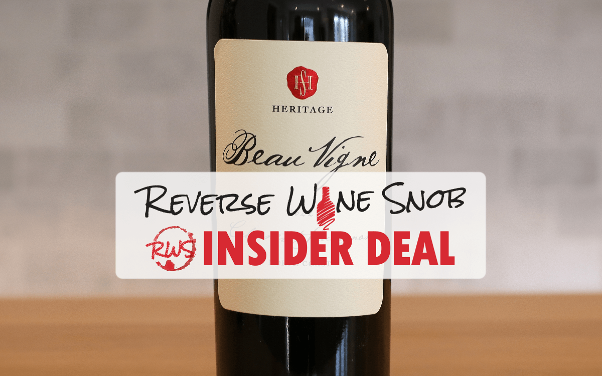 INSIDER DEAL! 70% Off Beau Vigne Heritage Cabernet Sauvignon