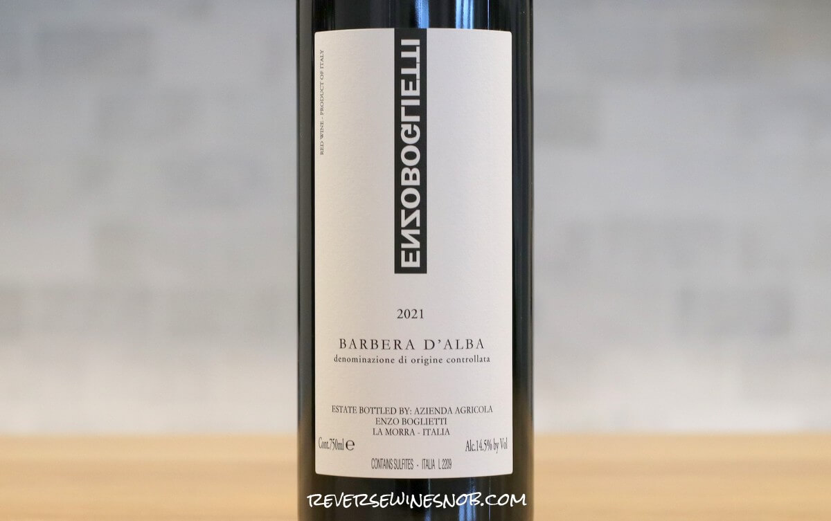 2021 Enzo Boglietti Barbera d'Alba