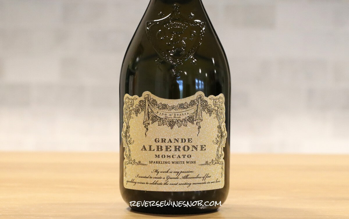 Aldi Grande Alberone Sparkling Moscato - Dessert In A Bottle