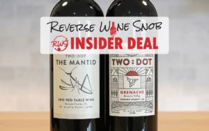 INSIDER DEAL! Two:Dot 91-93 Point Mixed Reds Almost HALF OFF