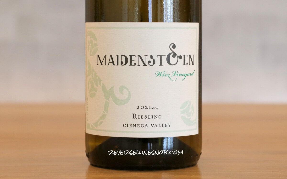 2021 Maidenstoen Wirz Vineyard Riesling