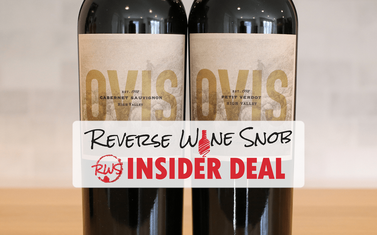 XX% OFF INSIDER DEAL! Ovis Cabernet Sauvignon and Petit Verdot