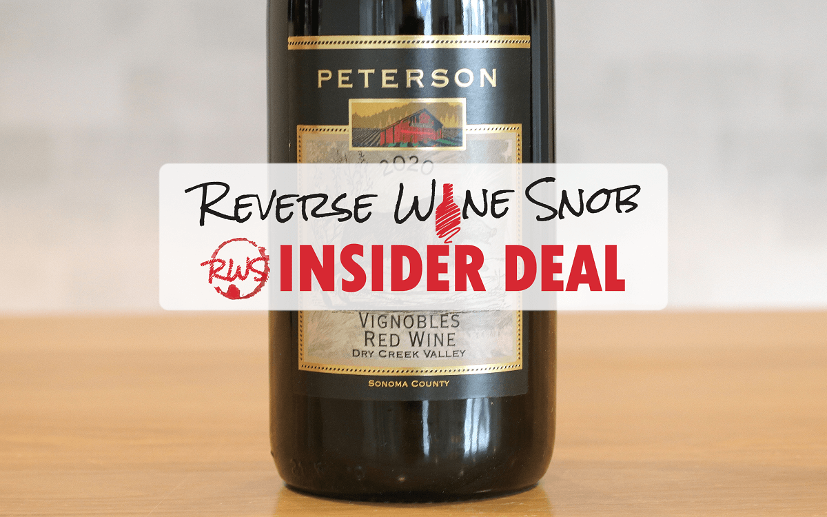 INSIDER DEAL! Peterson Vignobles Red Wine - A Perfect 10