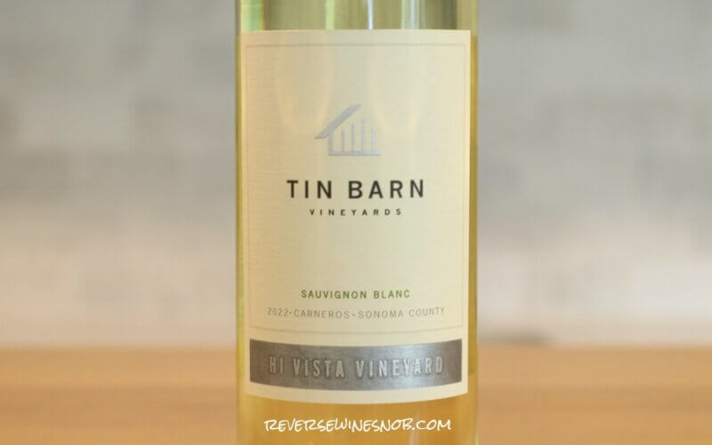 INSIDER DEAL! Tin Barn Hi Vista Vineyard Sauvignon Blanc Delish!