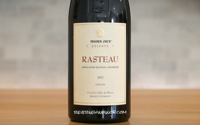 Trader Joe&#039;s Reserve Rasteau Lot #254 Review