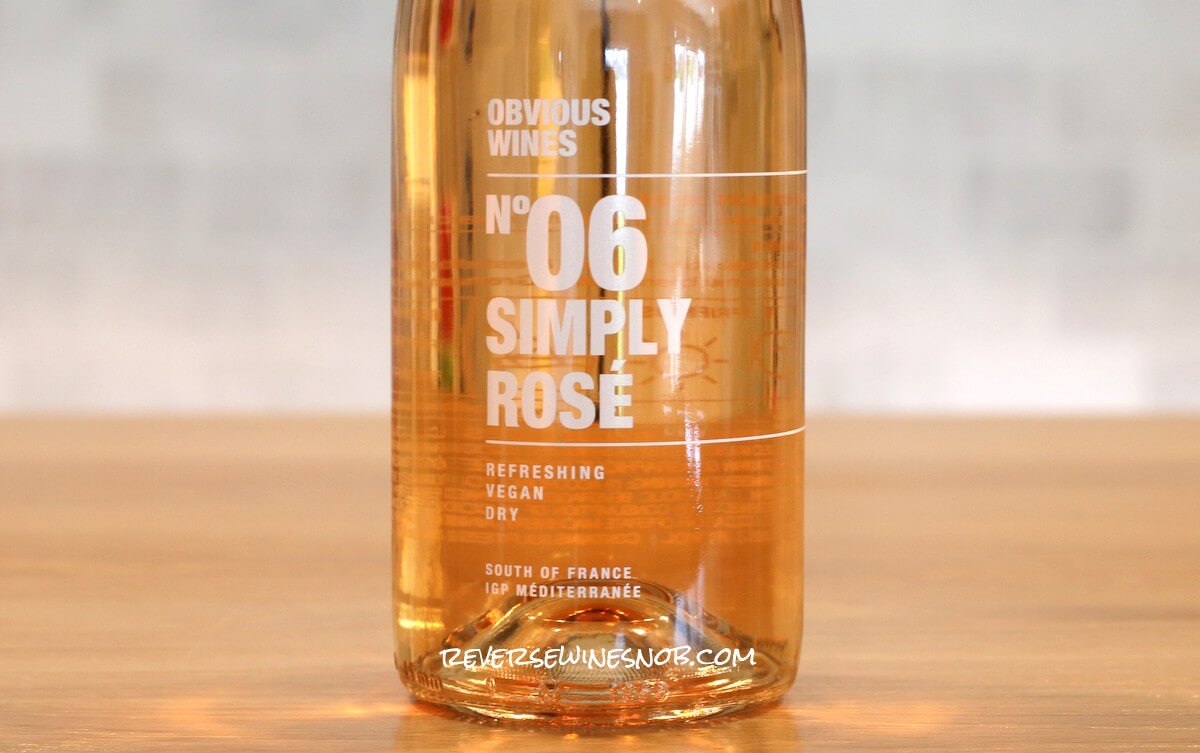 2021 Obvious Wines No. 6 Simply Rosé