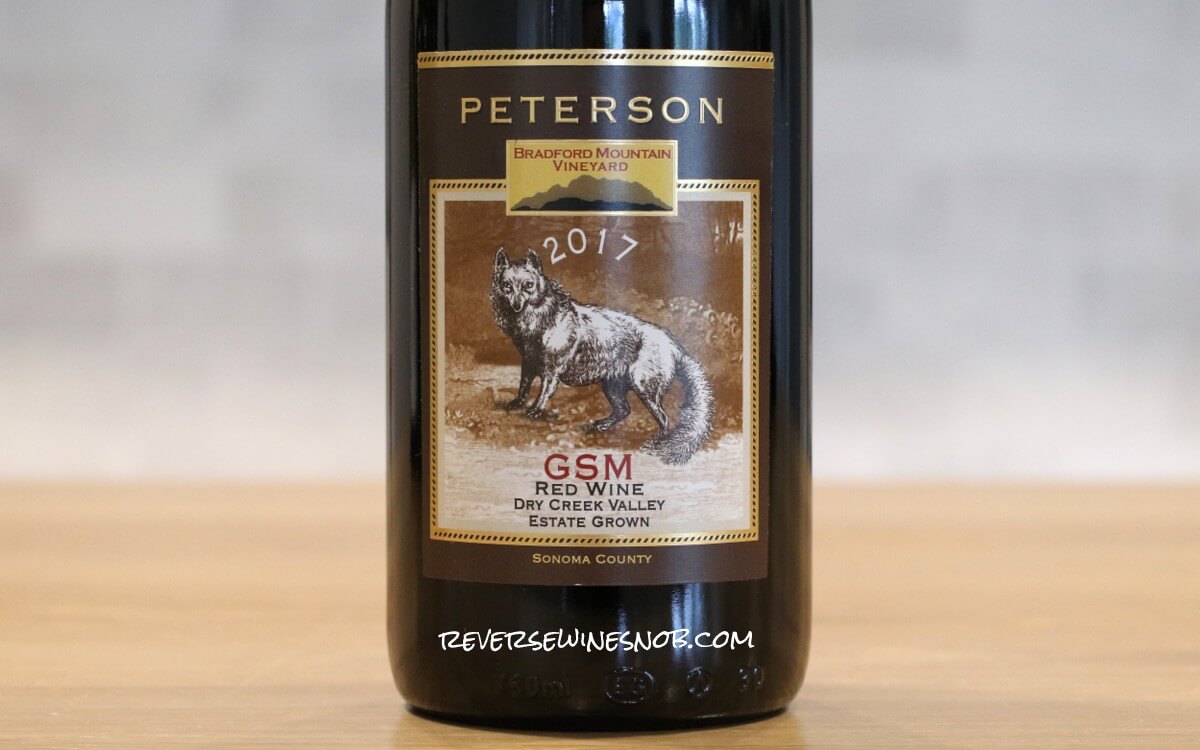 2017 Peterson Winery GSM Blend