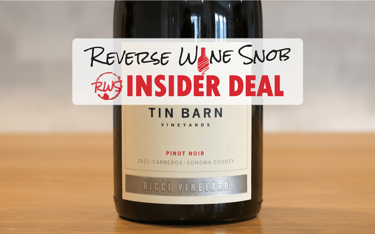 INSIDER DEAL! Single Vineyard Carneros Pinot Noir 51% Off