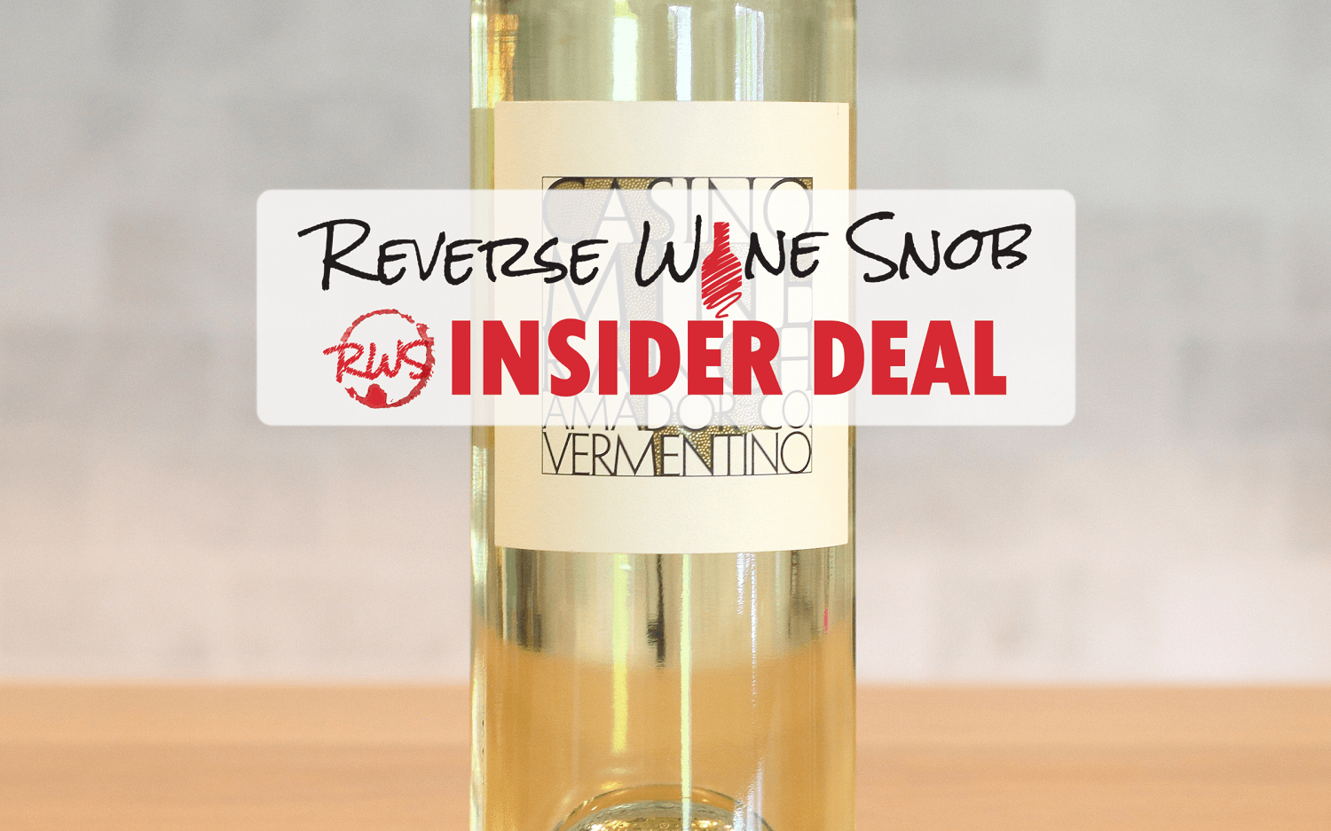 INSIDER DEAL! Casino Mine Ranch Vermentino XX% OFF