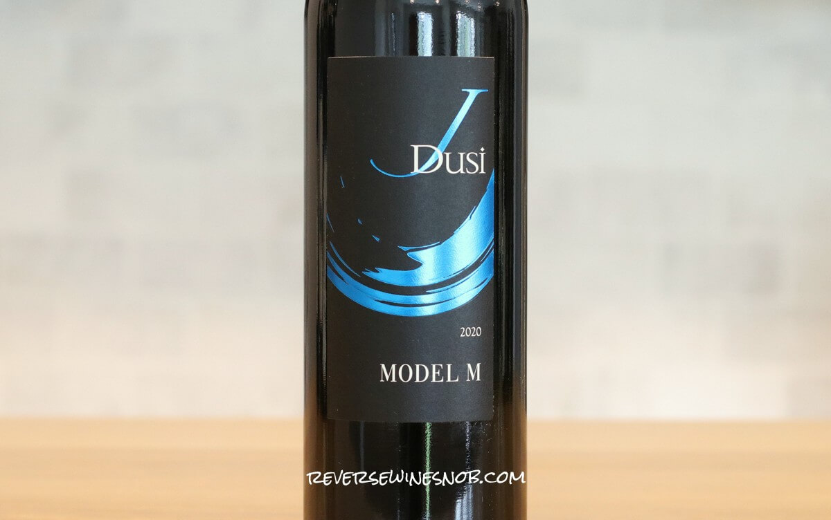 2020 J Dusi Model M Red Blend