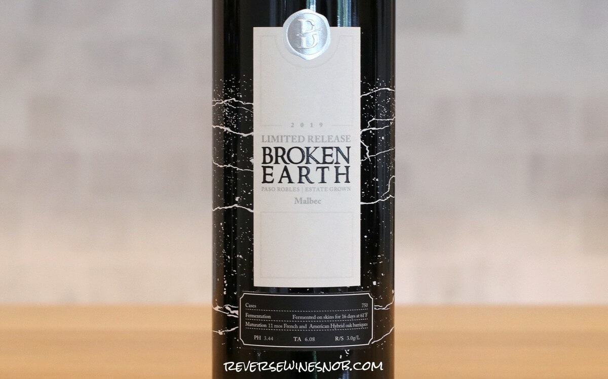 2019 Broken Earth Limited Release Malbec