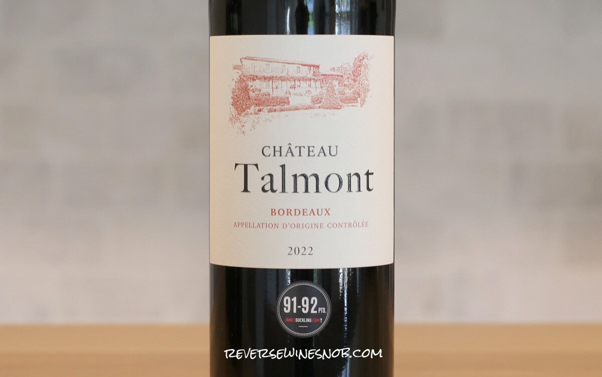 2022 Chateau Talmont Bordeaux
