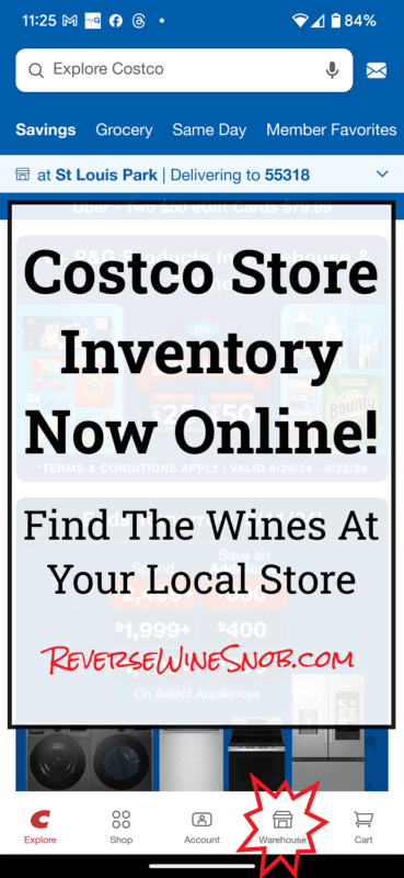 Check Costco Store Inventory! How To Find The Wines At Your Local Store