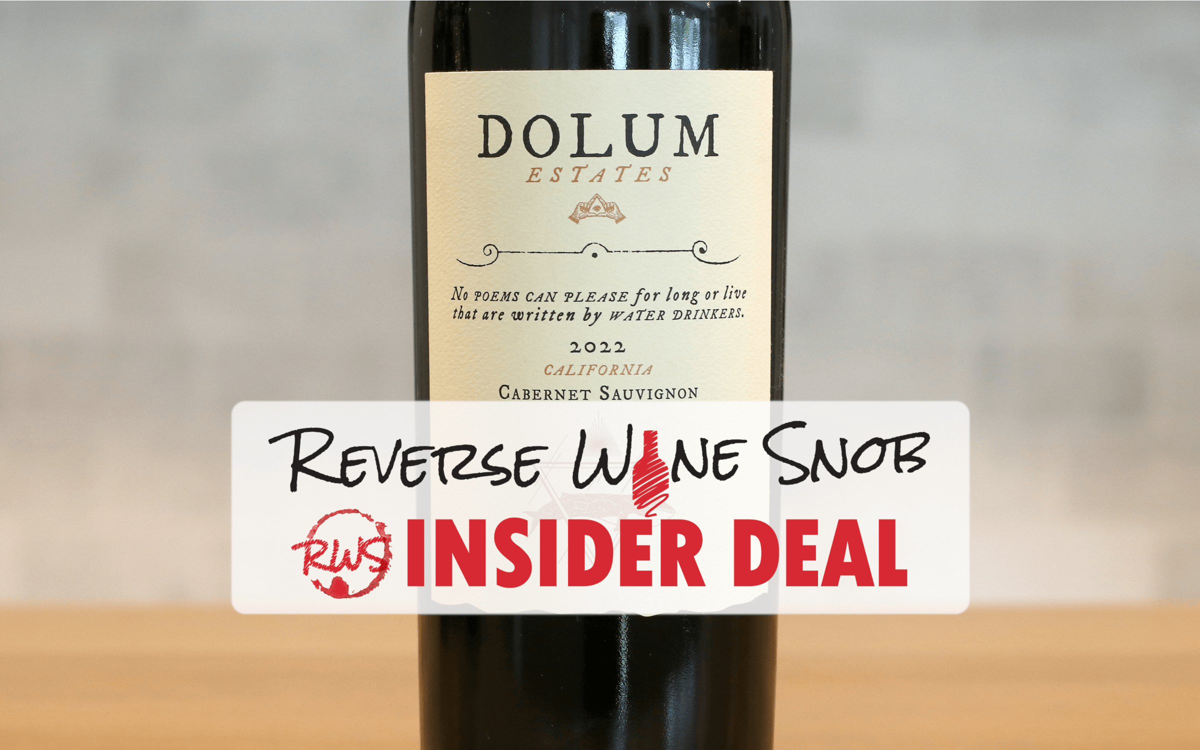 INSIDER DEAL! 93-Point Cabernet 64% OFF!