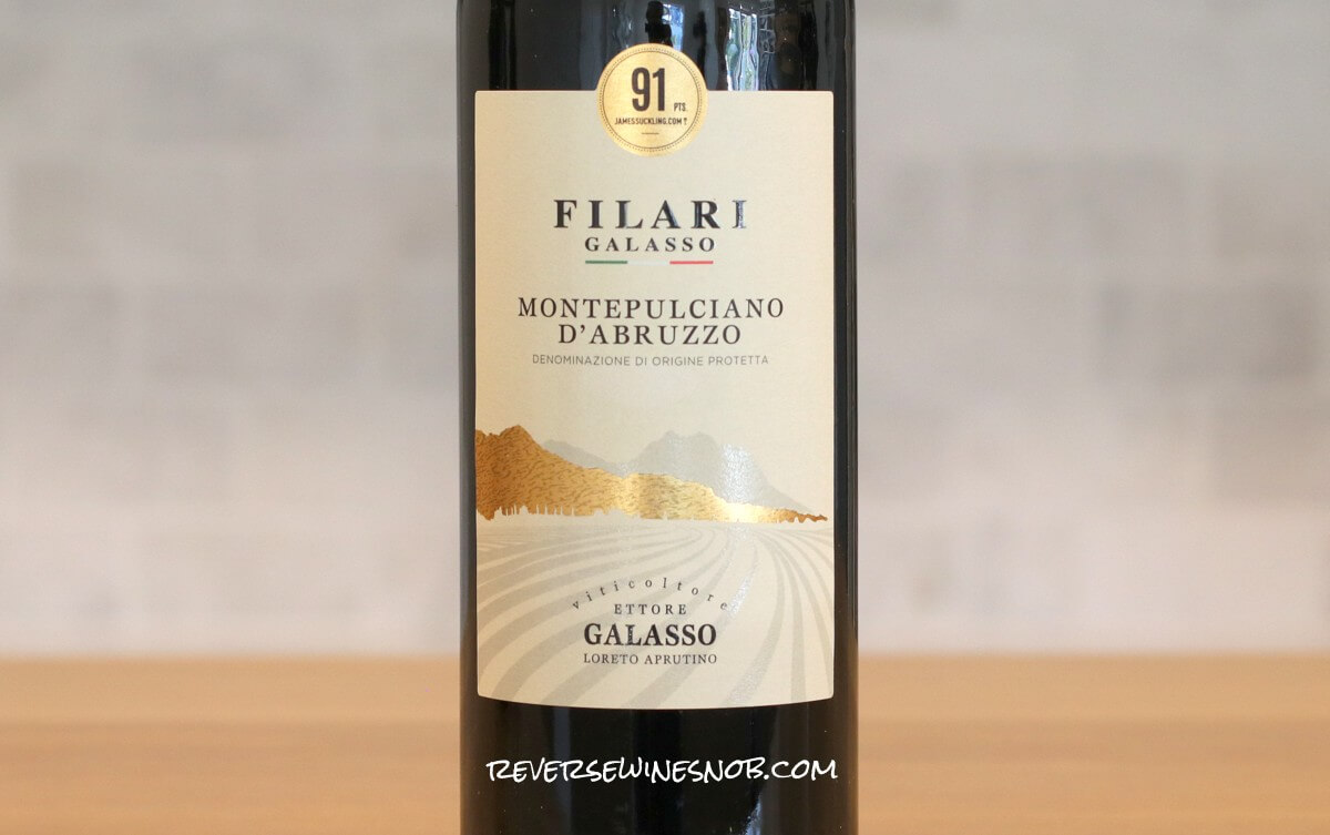 2022 Galasso Filari Montepulciano d'Abruzzo