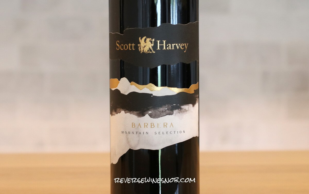 2021 Scott Harvey Mountain Selection Barbera