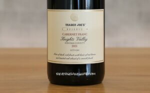 Trader Joe's Reserve Knights Valley Cabernet Franc Review