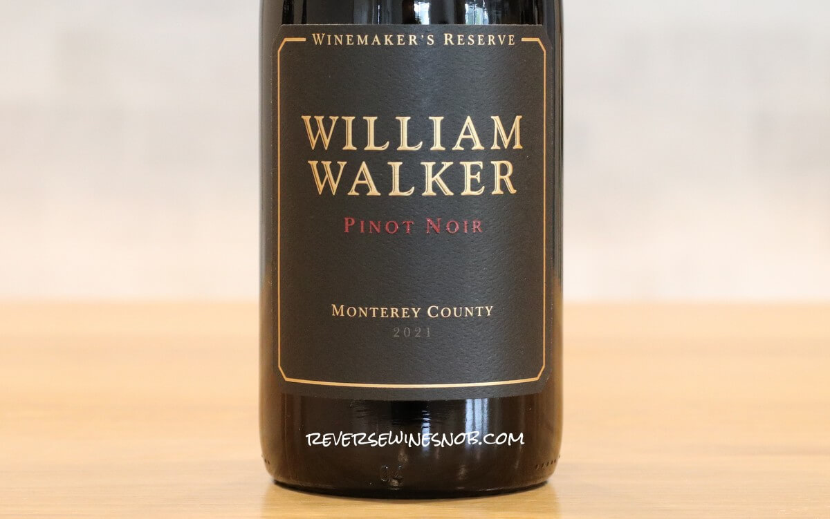 William Walker Winemaker's Reserve Pinot Noir From Aldi