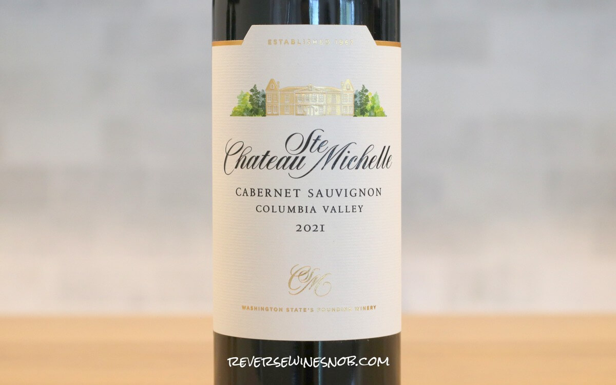 Chateau Ste. Michelle Columbia Valley Cabernet Sauvignon Review