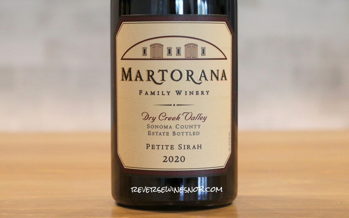 2020 Martorana Dry Creek Valley Petite Sirah