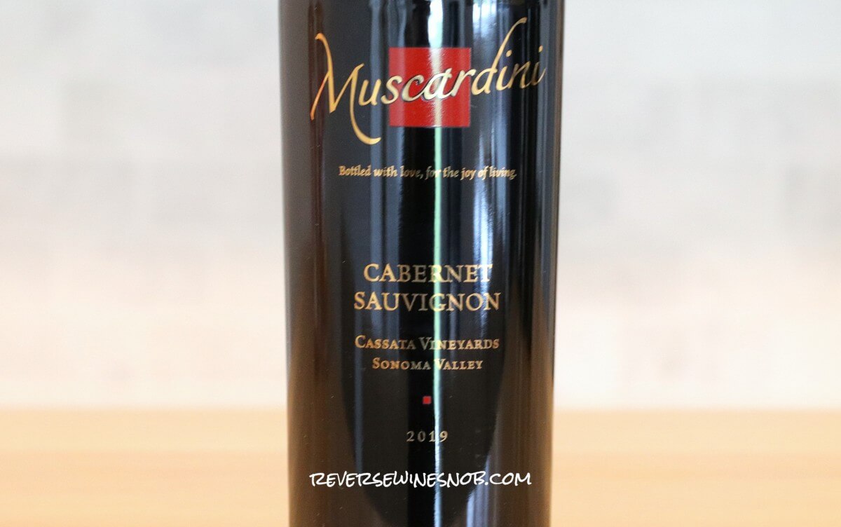 2019 Muscardini Cassata Vineyard Cabernet Sauvignon