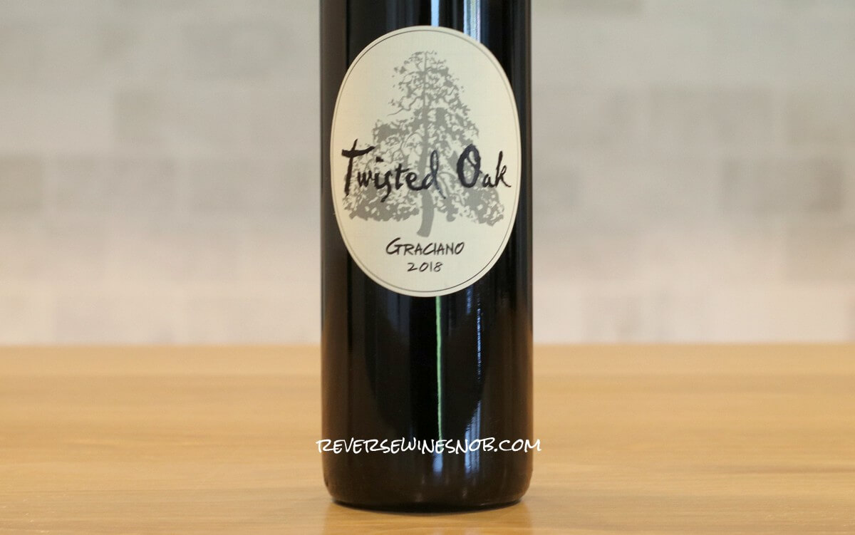 2018 Twisted Oak Graciano