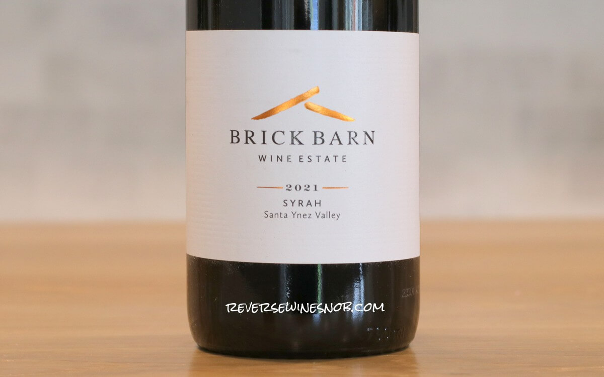 2021 Brick Barn Santa Ynez Valley Syrah
