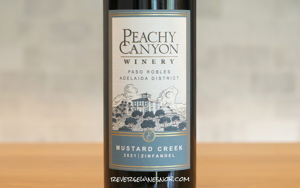 2021 Peachy Canyon Mustard Creek Zinfandel